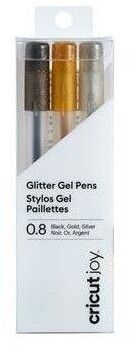 Cricut Joy Glitter Gel Pens 0,8mm 3-pack