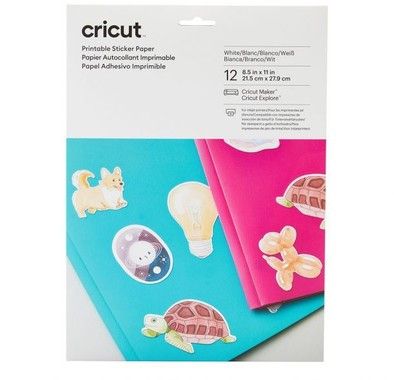 Cricut Printable White Sticker Paper