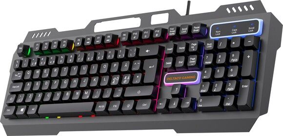 Deltaco Gaming DK130 Gamingtangentbord 