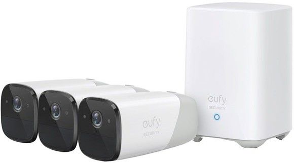 Eufy eufyCam 2 Pro (3st) + HomeBase