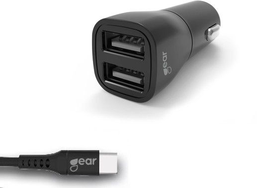 Gear Laddare 2xUSB-A 3.4A 