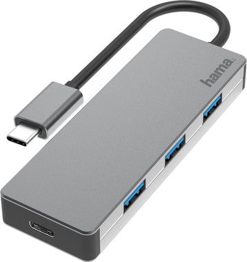 Hama USB-C Hub 4x Portar 10 Gbit/s
