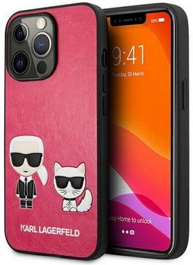 Karl Lagerfeld Fushia Hard Case (iPhone 13 Pro)