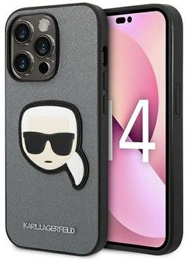 Karl Lagerfeld Saffiano Iconic Case (iPhone 14 Pro)