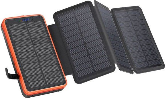 Lippa 20,000mAh Foldable Solar Powerbank 7W