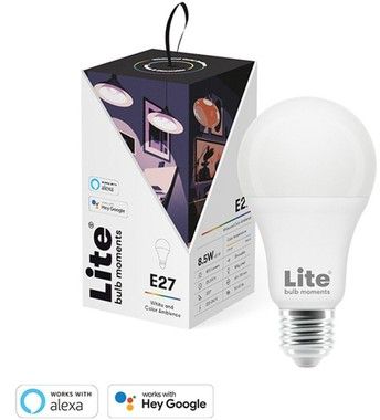 Lite Bulb Moments White & Color Ambience E27 - 1-pack