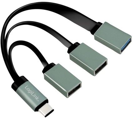 LogiLink USB-C Hub 3-port
