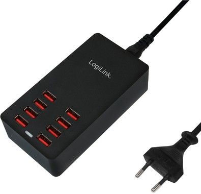 LogiLink USB Table Charger 8x USB ports