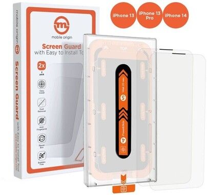 Mobile Origin Screen Guard Easy (iPhone 14/13/13 Pro) - 2-pack