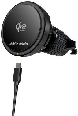 Mobile Origin Wireless Car Charger Qi2 25W