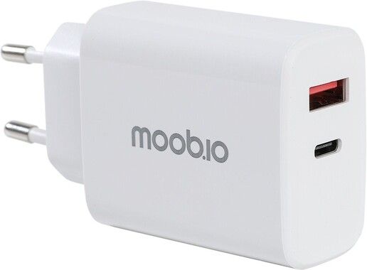 Moobio V�ggladdare 35W USB-C och USB-A PD