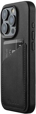 Mujjo Full Leather Wallet Case (iPhone 15 Pro)