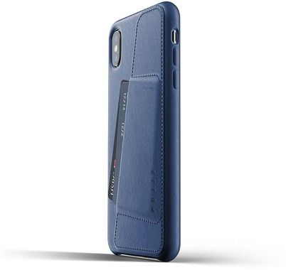 Mujjo Full Leather Wallet Case (iPhone Xs Max) - Bl