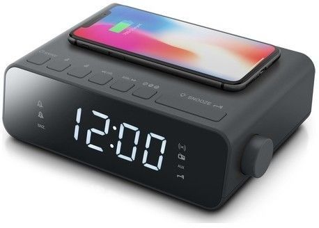 Muse M-175 WI FM Dual Alarm Clock Radio