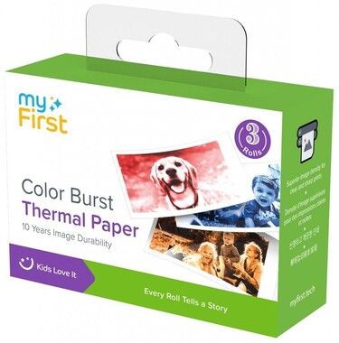 MyFirst Insta 20 Thermal Paper - Color Burst