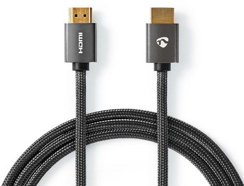 Nedis Fabritallic HDMI Cable 4K