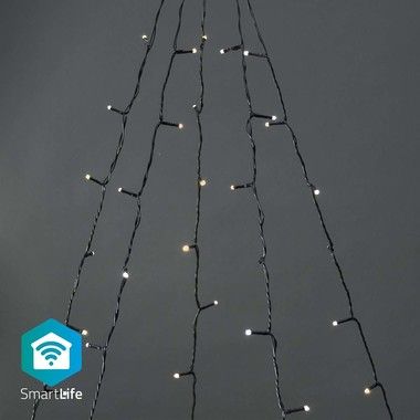 Nedis SmartLife Wifi Warm & Cold White Tree Lights