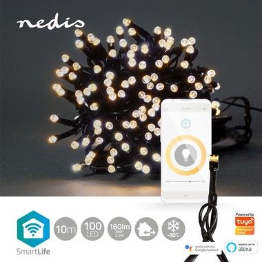 Nedis SmartLife Wifi Warm White String of Lights