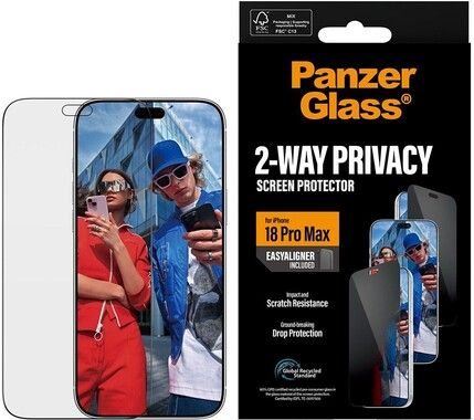 PanzerGlass Privacy Screen Protector 2-way (iPhone 18 Pro Max)