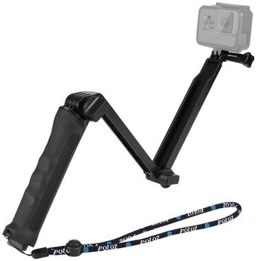 Puluz Folding Stick Selfie Stick/Tripod for Action Camera