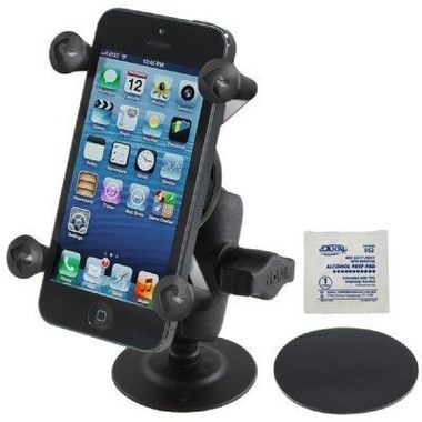 RAM Mount - X-Grip med Dubbelhftande Platta (iPhone)