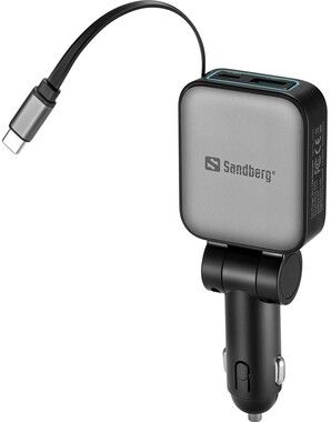 Sandberg Car Charger 3-in-1 72W