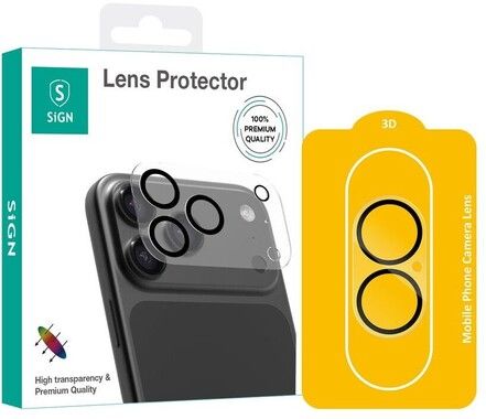 SiGN Lens Protector Tempered Glass (iPhone 17 Pro Max)