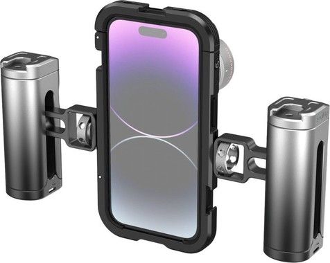 SmallRig 4076 Mobile Video Cage Kit Dual Handheld (iPhone 14 Pro)