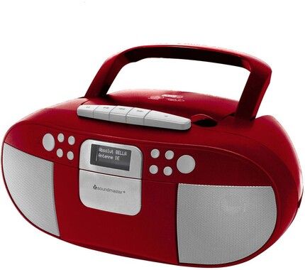Soundmaster SCD7800 Boombox Kasett/CD/MP3 DAB+/FM-radio