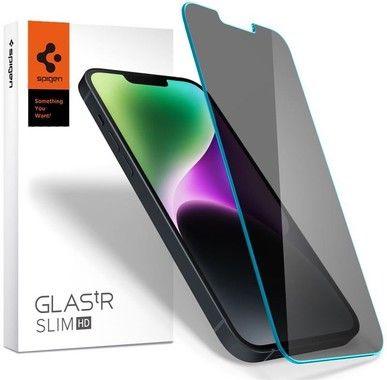 Spigen GLAS.tR Slim HD Privacy (iPhone 14 Plus/iPhone 13 Pro Max)