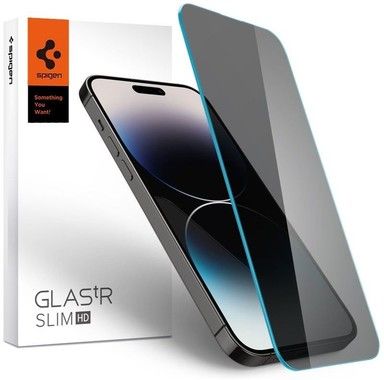 Spigen GLAS.tR Slim HD Privacy Sensor Protection (iPhone 14 Pro Max)