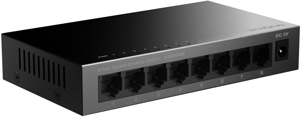Strong Sw Strong SW8000M 8-ports Gigabit Switch