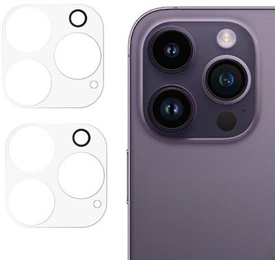 Trolsk Camera Lens Glass - 2-pack (iPhone 15 Pro/15 Pro Max)