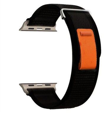 Trolsk Elastiskt Armband med Kardborre (Apple Watch 49/45/44/42 mm)