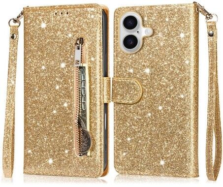 Trolsk Glitter Wallet (iPhone 16)