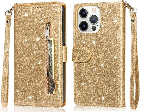 Trolsk Glitter Wallet (iPhone 16 Pro Max)