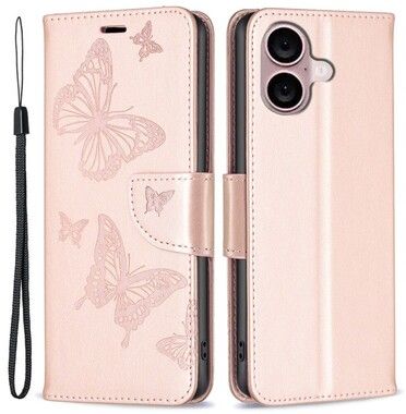 Trolsk Imprint Butterflies Wallet (iPhone 16)