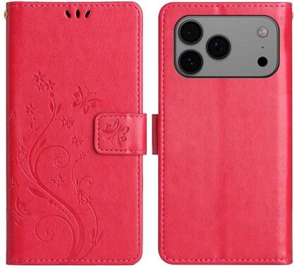 Trolsk Imprint Flower Wallet (iPhone 17 Pro Max)
