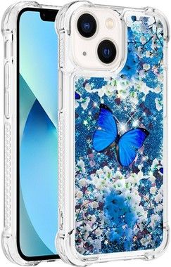 Trolsk Liquid Glitter Case - Butterfly (iPhone 14 Max)