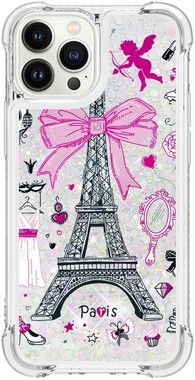 Trolsk Liquid Glitter Case - Paris (iPhone 13 Pro Max)