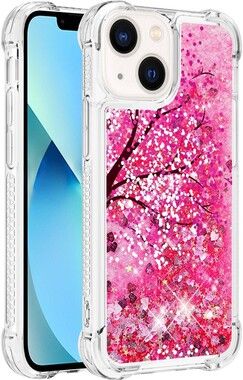 Trolsk Liquid Glitter Case - Pink (iPhone 15 Plus)