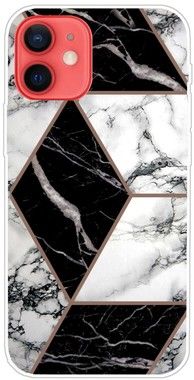 Trolsk Marble Case - Black & White (iPhone 13)