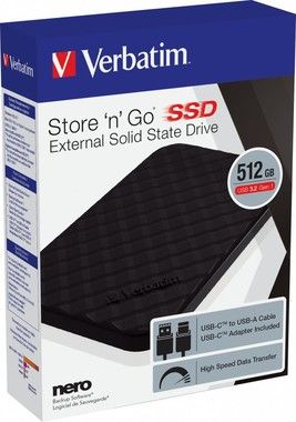 Verbatim Store 'n' Go SSD External Drive