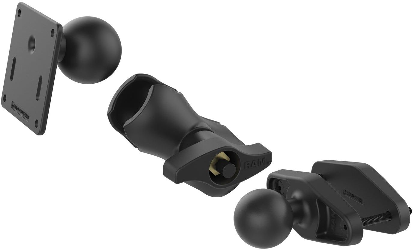 RAM Mount RAM-2461U Kit De Support VESA 75x75mm Avec Boule Taille C 1.5"